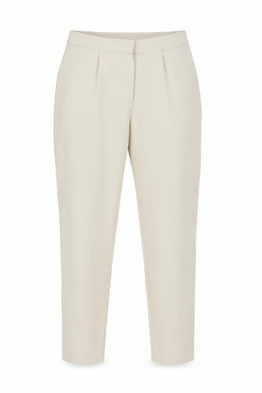 Womens UK Size 10 Boohoo Regular Fit  Beige Trousers
