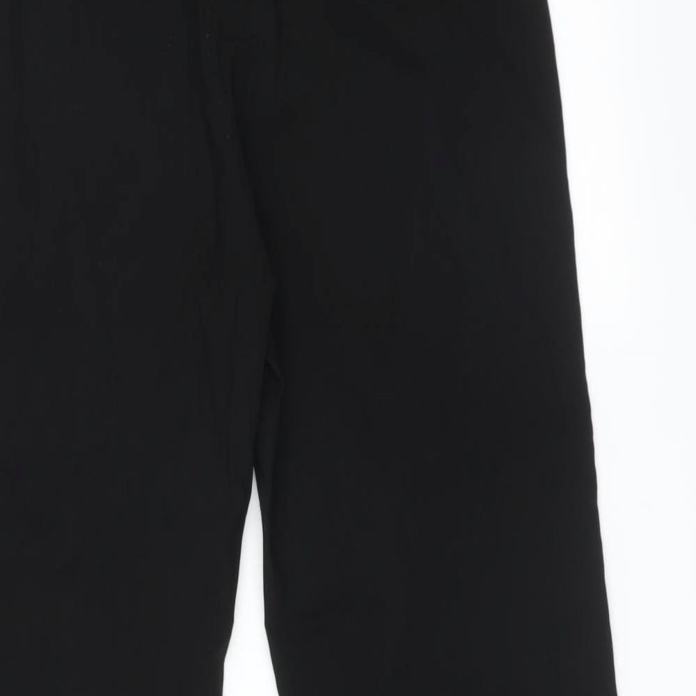 Womens UK Size 10 Debenhams Regular Fit  Black Trousers