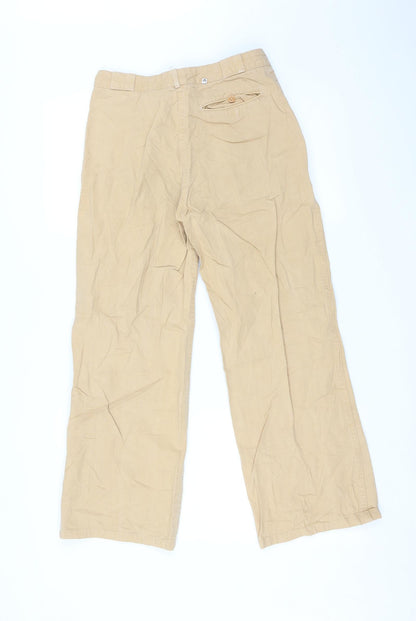 Womens UK Size 12 IN WEAR Regular Fit  Orange Trousers