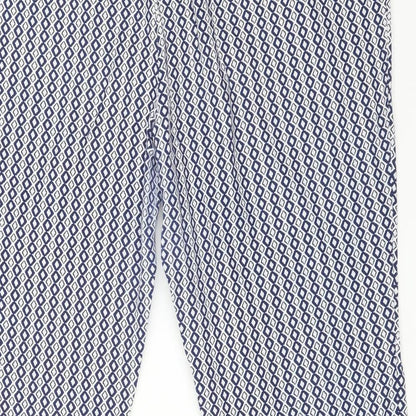 Womens UK Size 16 LABEL BE Regular Fit  Multicoloured Trousers