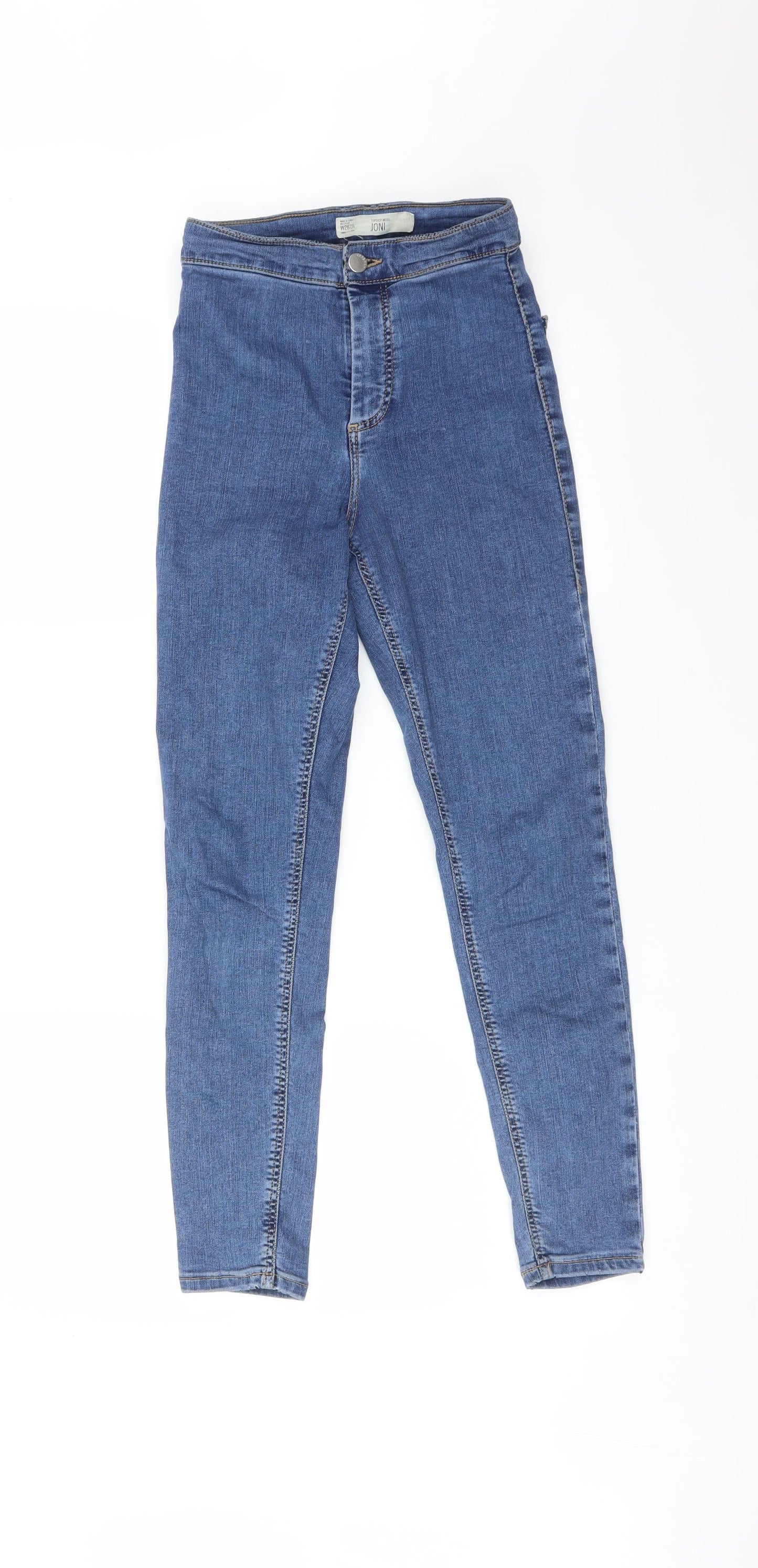 Topshop Womens Blue   Jegging Jeans Size 26 in L30 in