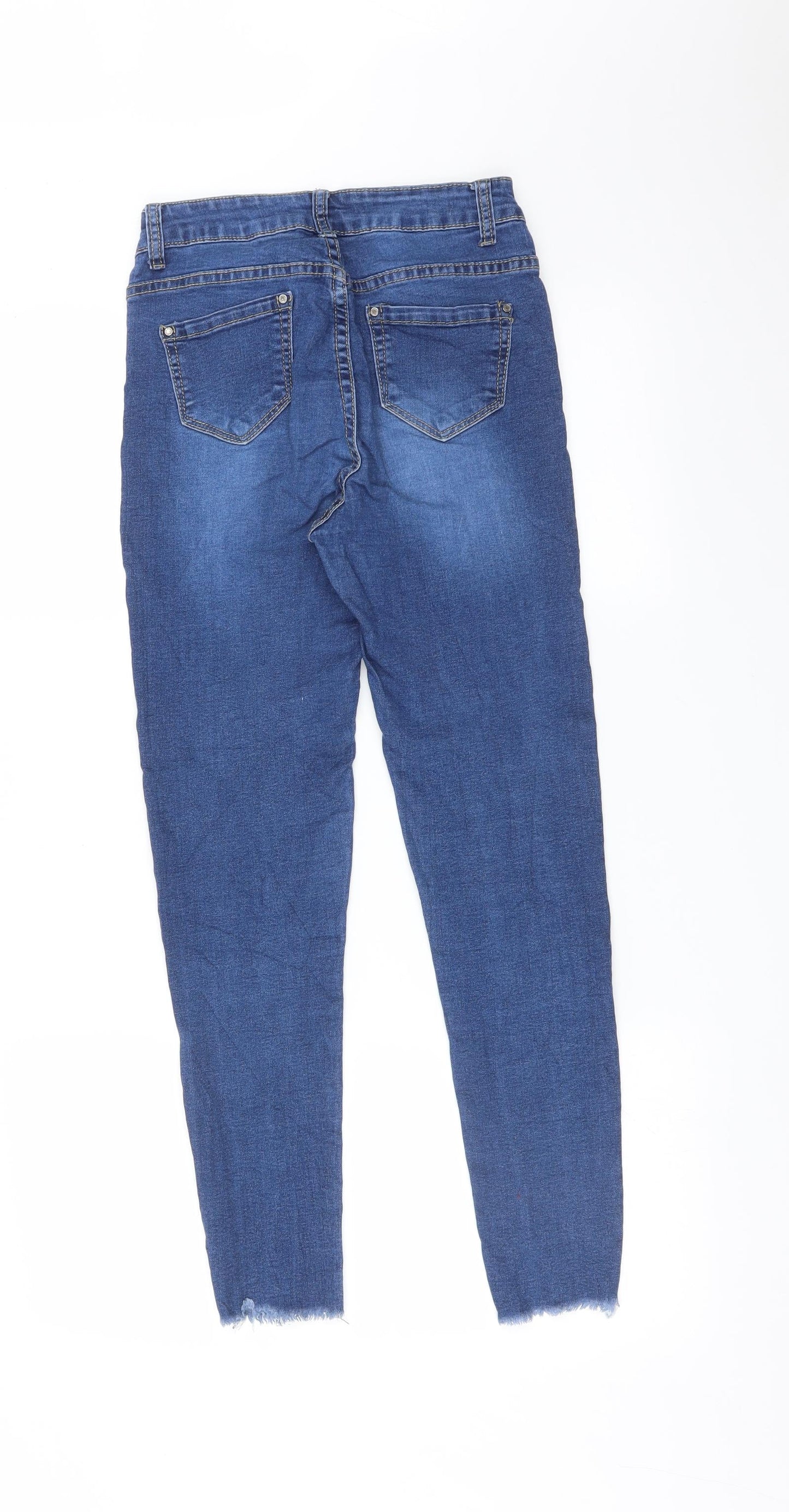DS FASHION Womens Blue   Skinny Jeans Size 8 L25 in