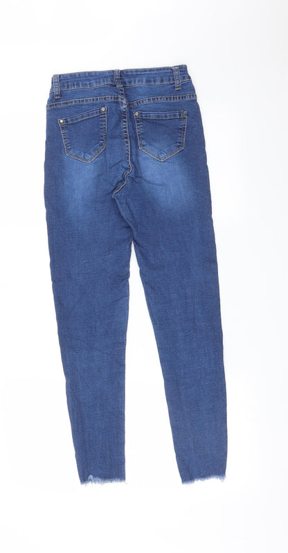 DS FASHION Womens Blue   Skinny Jeans Size 8 L25 in