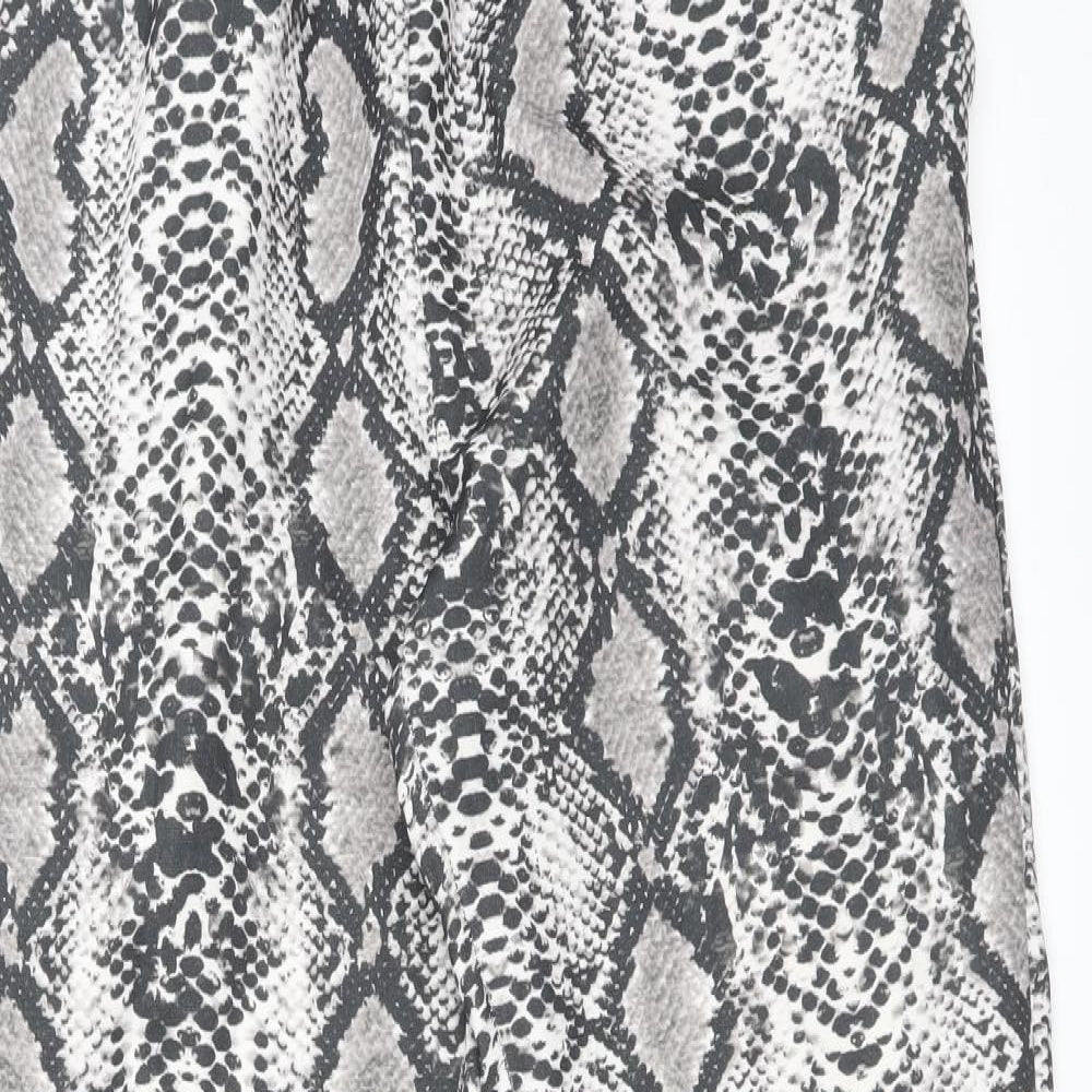 NEW IMPERIAL Womens Multicoloured Animal Print  Trousers  Size 12 L28 in