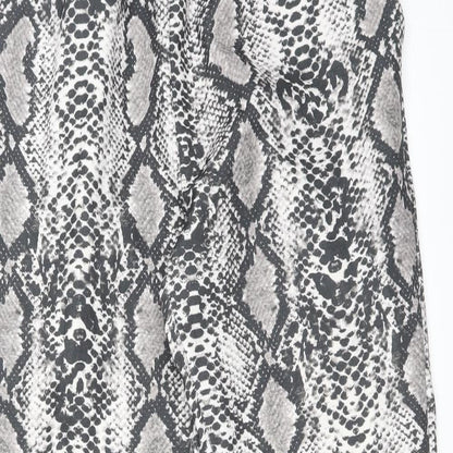 NEW IMPERIAL Womens Multicoloured Animal Print  Trousers  Size 12 L28 in