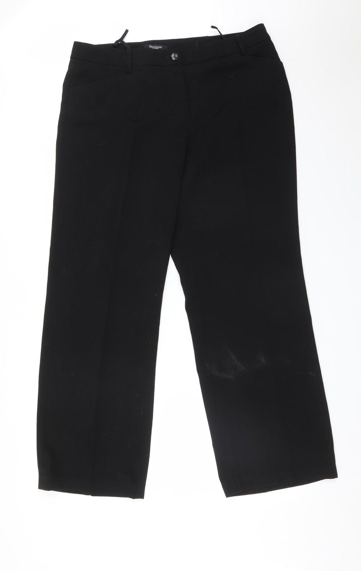 NIENHAUS Womens Black   Trousers  Size 18 L30 in