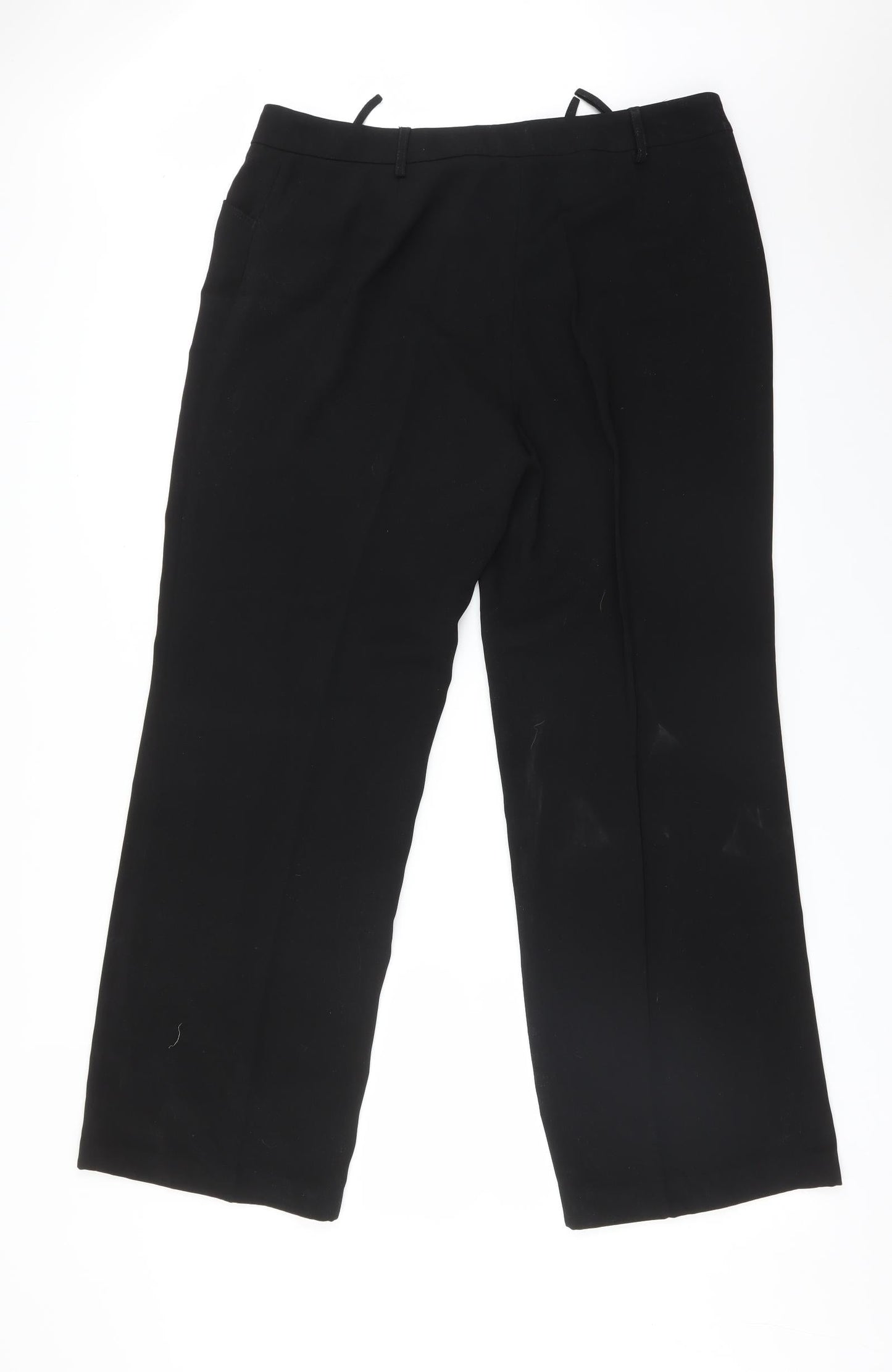 NIENHAUS Womens Black   Trousers  Size 18 L30 in