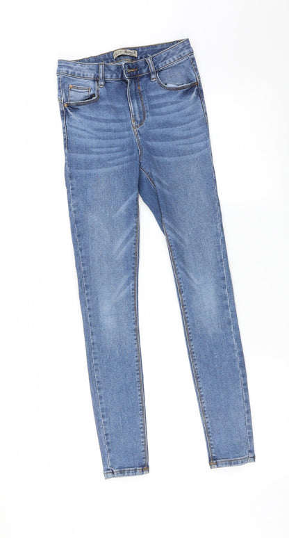 DENIM CO Womens Blue   Skinny Jeans Size 6 L27 in