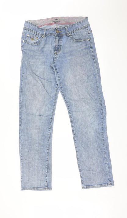 PATSY Womens Blue   Straight Jeans Size 29 L32 in