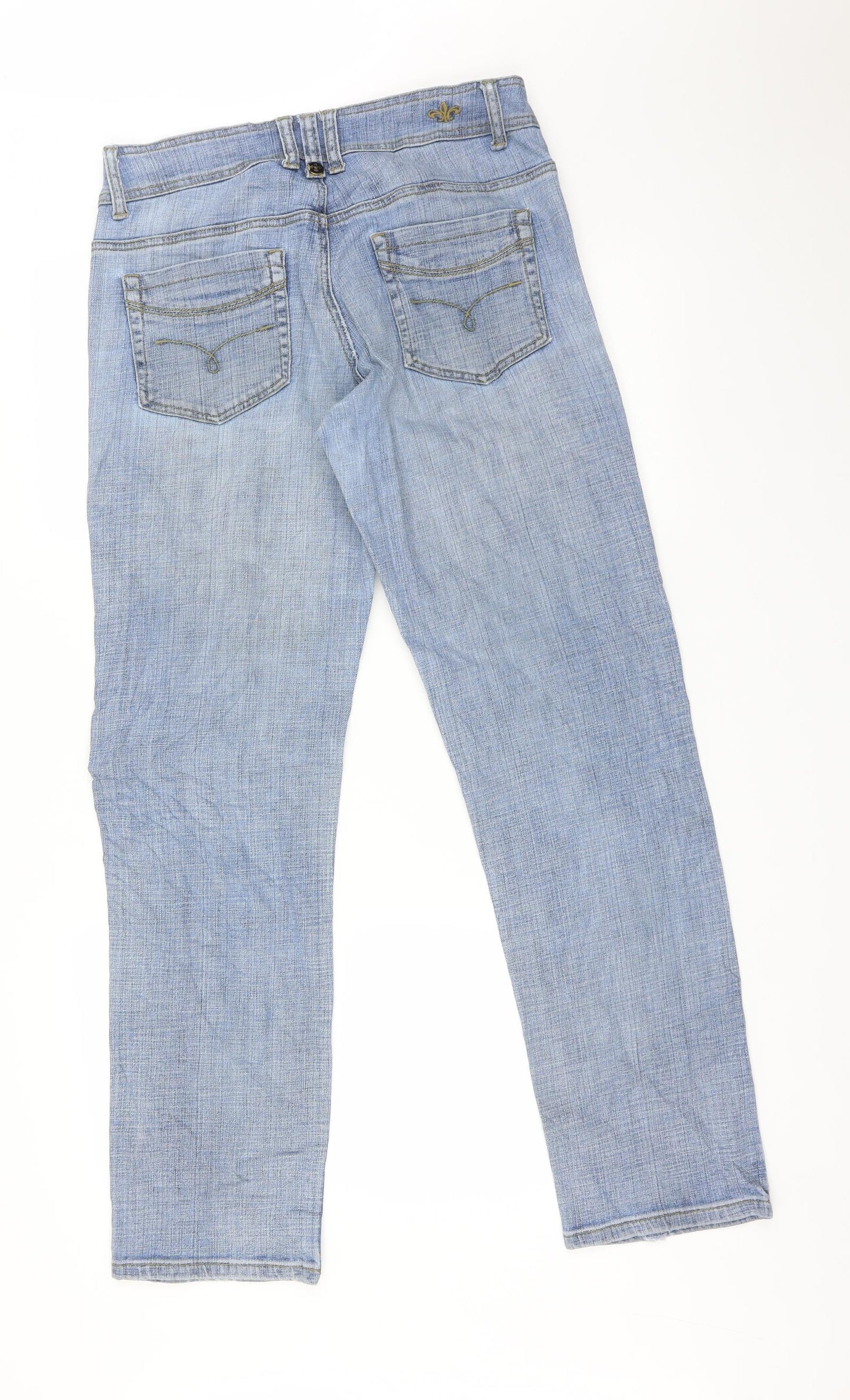 PATSY Womens Blue   Straight Jeans Size 29 L32 in
