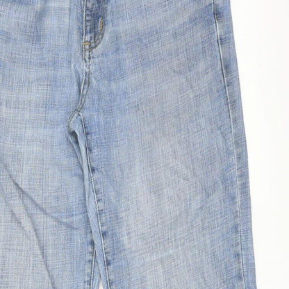 PATSY Womens Blue   Straight Jeans Size 29 L32 in