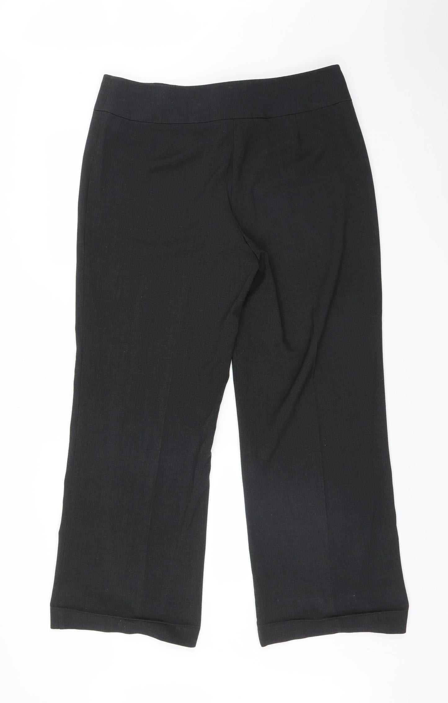 Womens UK Size 16 M&S Regular Fit  Grey Trousers