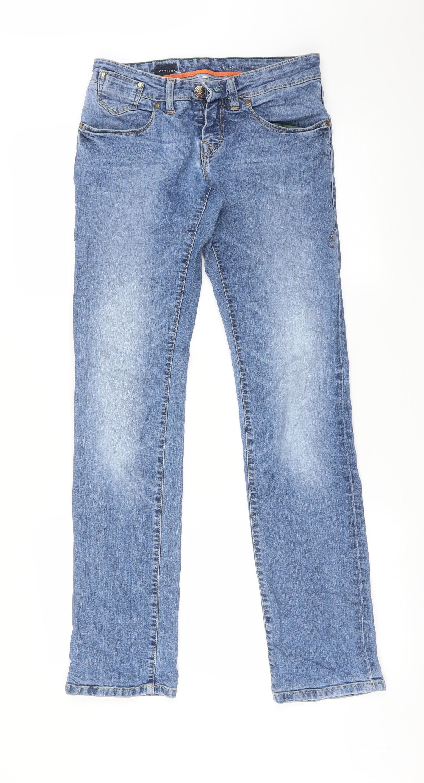 Campus Womens Blue   Straight Jeans Size 26 L31 in