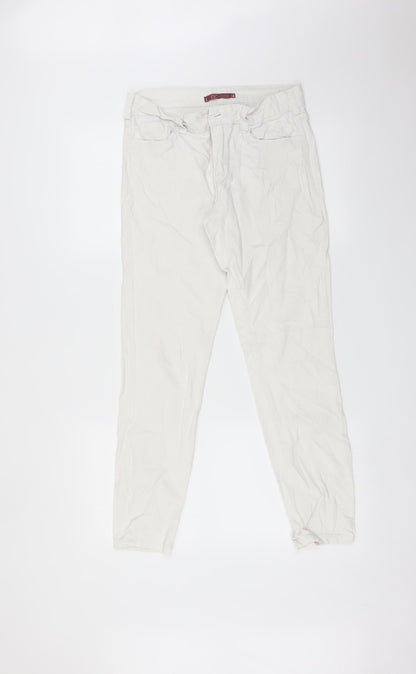 YSC Womens White   Skinny Jeans Size 10 L27 in