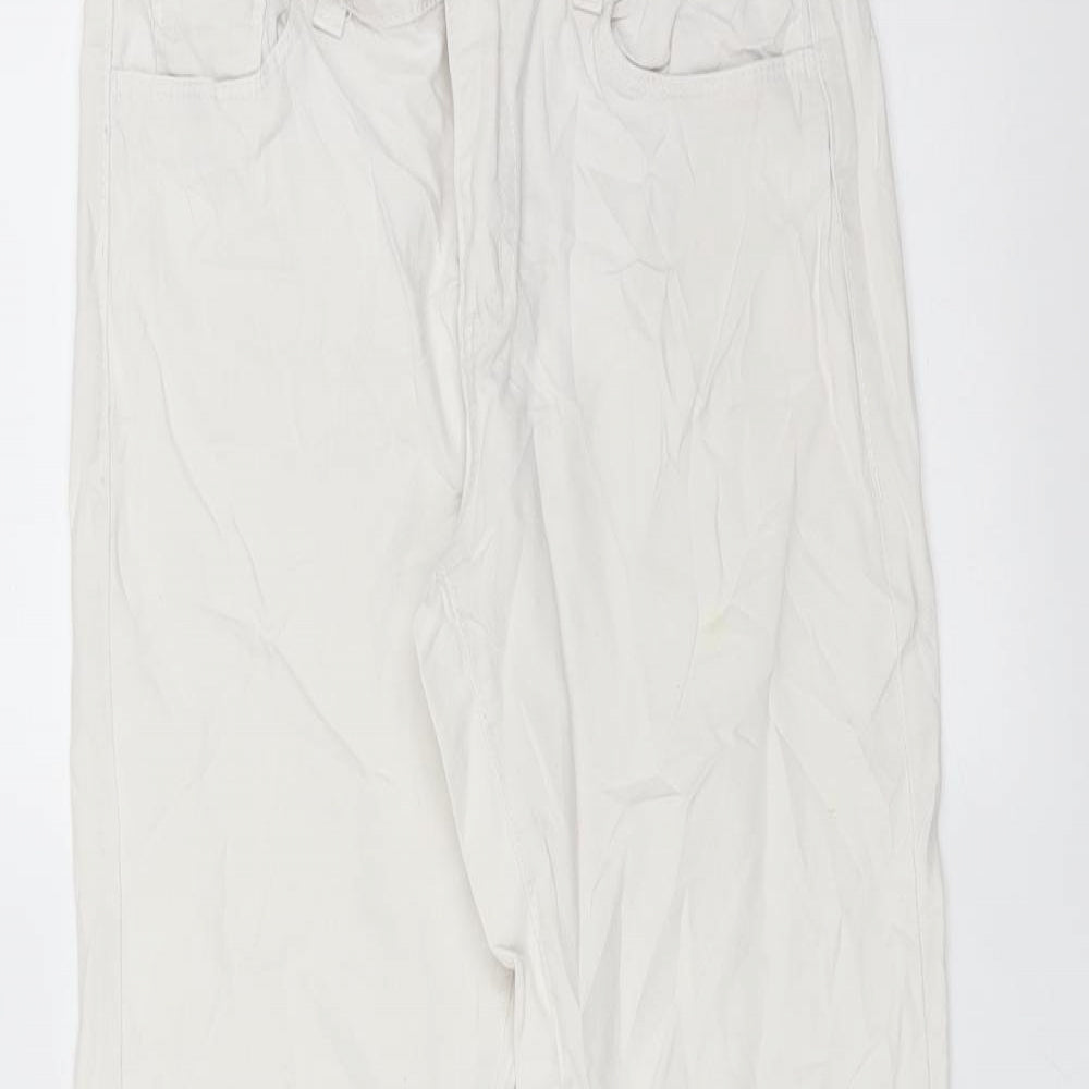 YSC Womens White   Skinny Jeans Size 10 L27 in