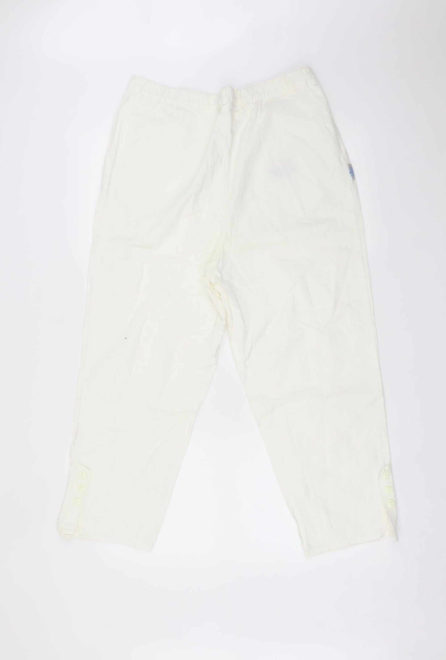 LEIBER Womens White   Trousers  Size 16 L23 in