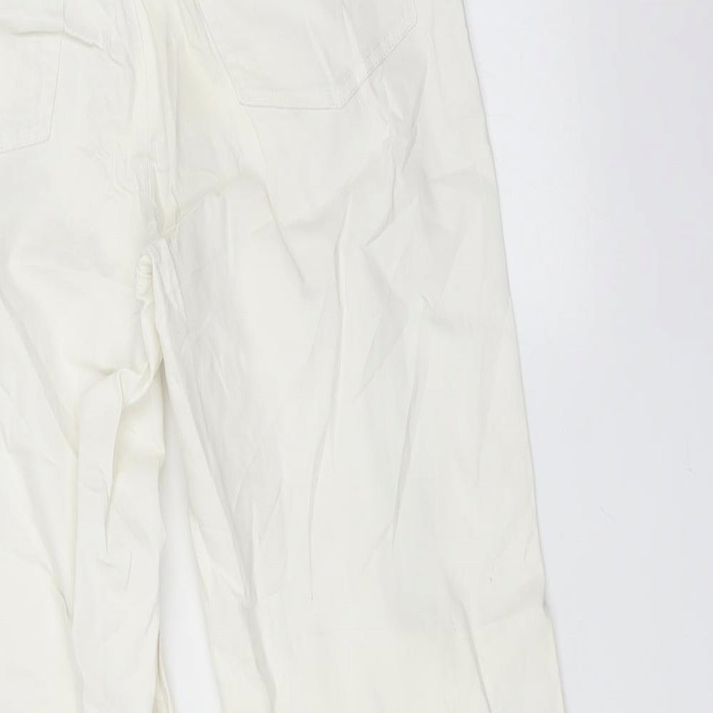 MICHA Womens White   Straight Jeans Size 10 L27 in