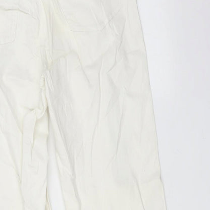 MICHA Womens White   Straight Jeans Size 10 L27 in