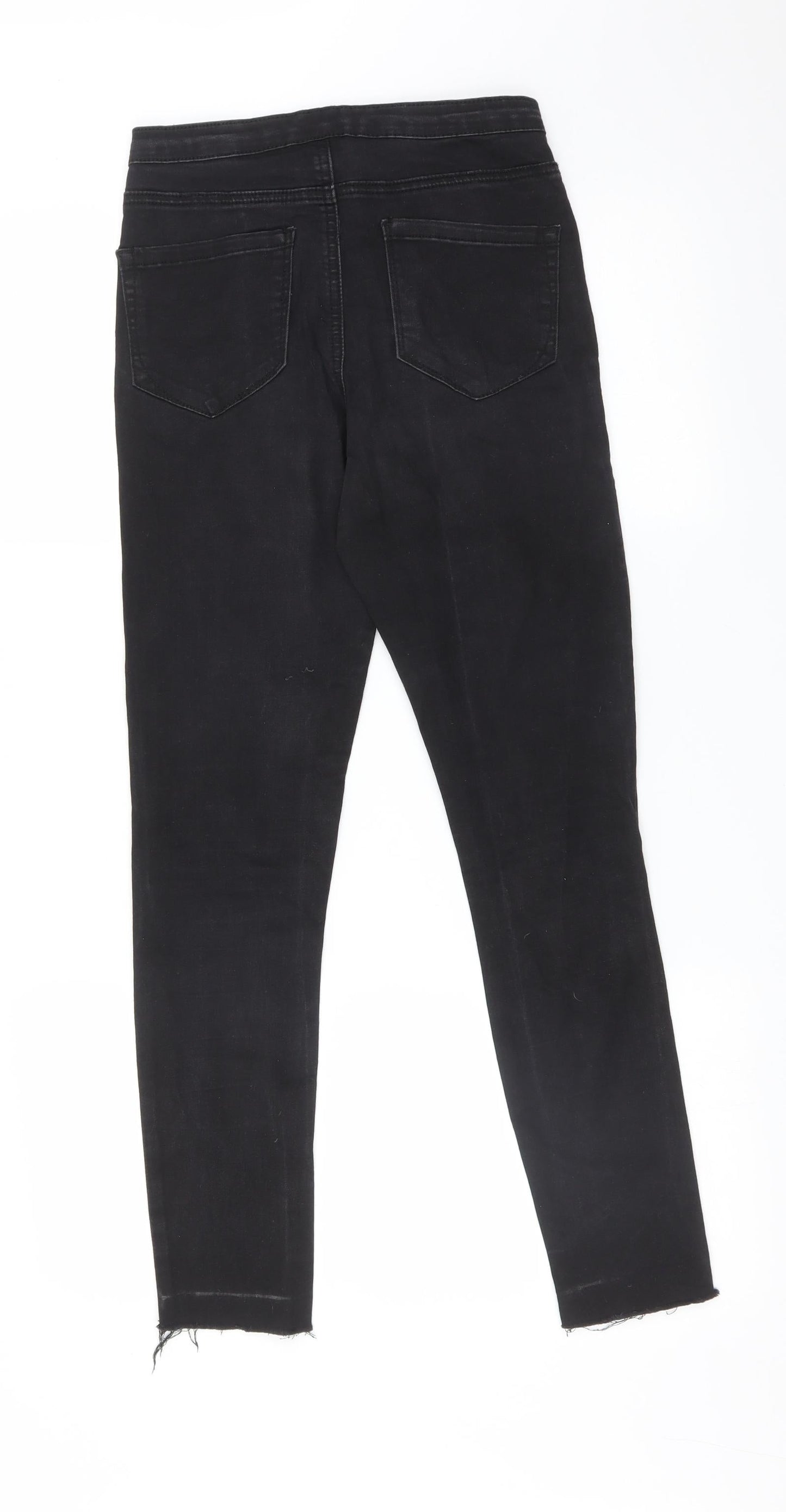 DENIM CO Womens Black   Skinny Jeans Size 10 L27 in