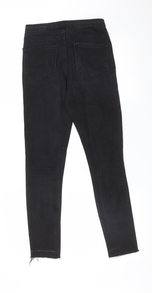 DENIM CO Womens Black   Skinny Jeans Size 10 L27 in