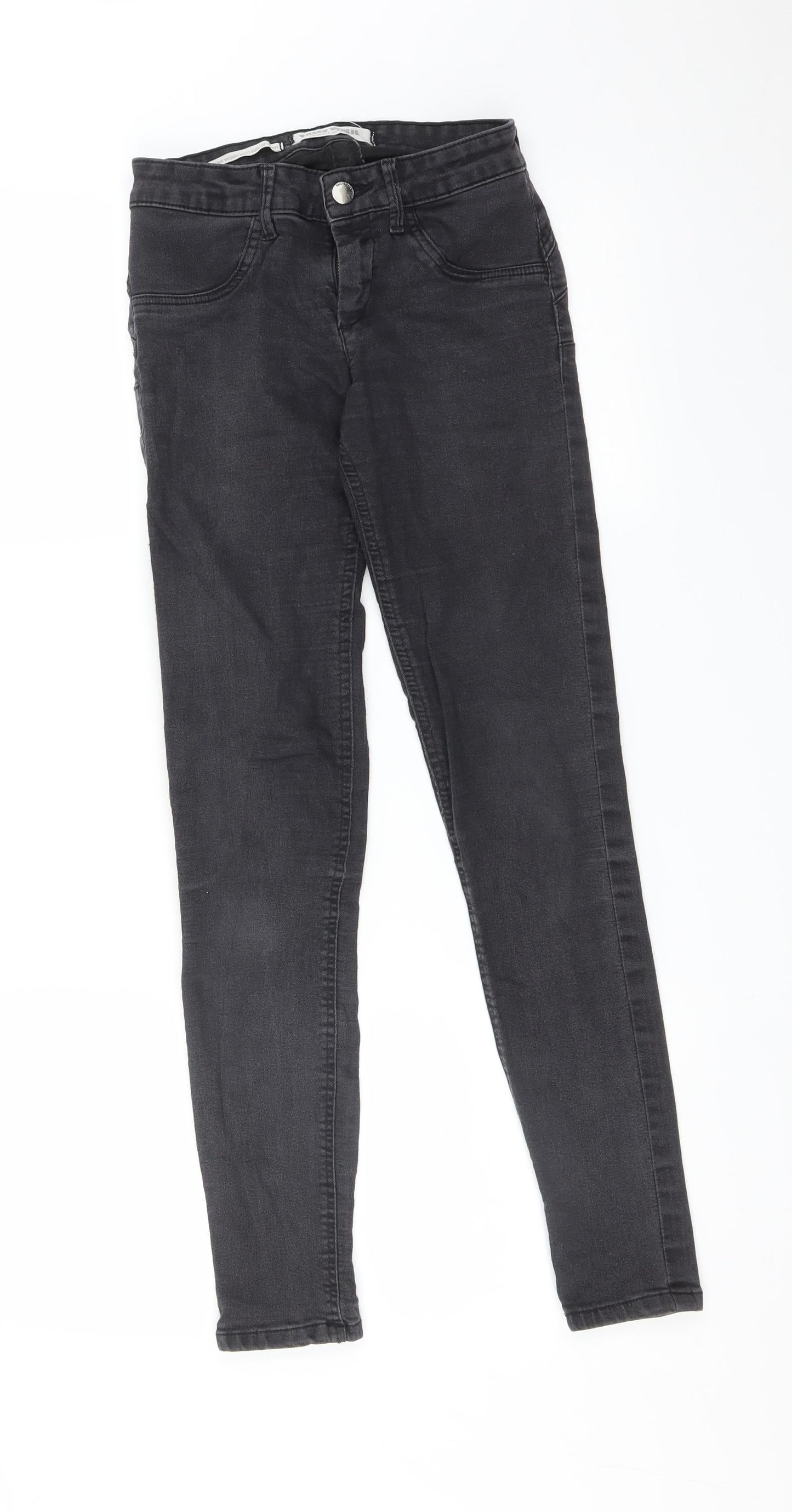 Womens UK Size 8 TALLY WEiJL Regular Fit Skinny Black Jeans