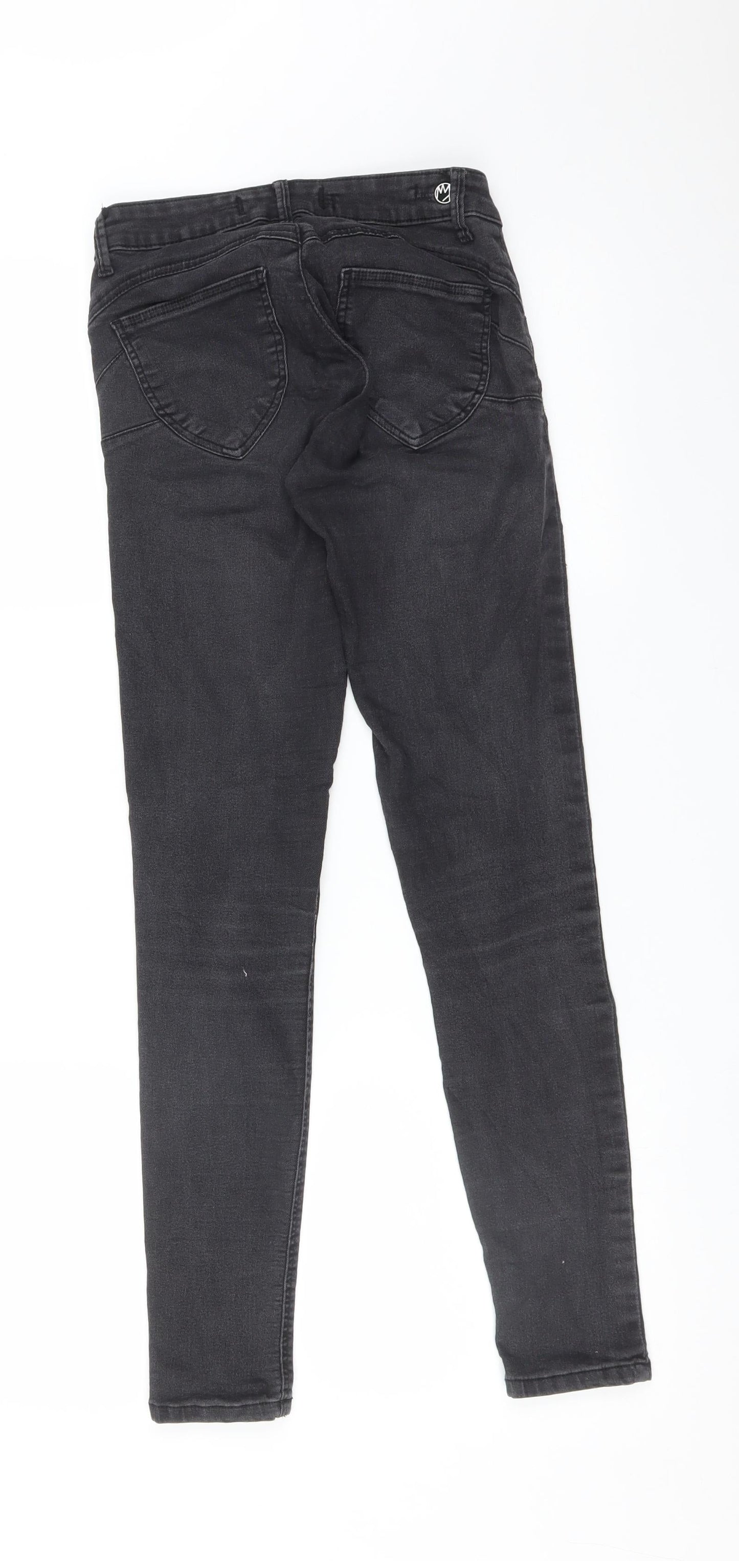 Womens UK Size 8 TALLY WEiJL Regular Fit Skinny Black Jeans