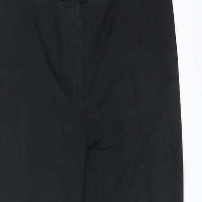 Womens UK Size 16 M&S Regular Fit  Black Trousers