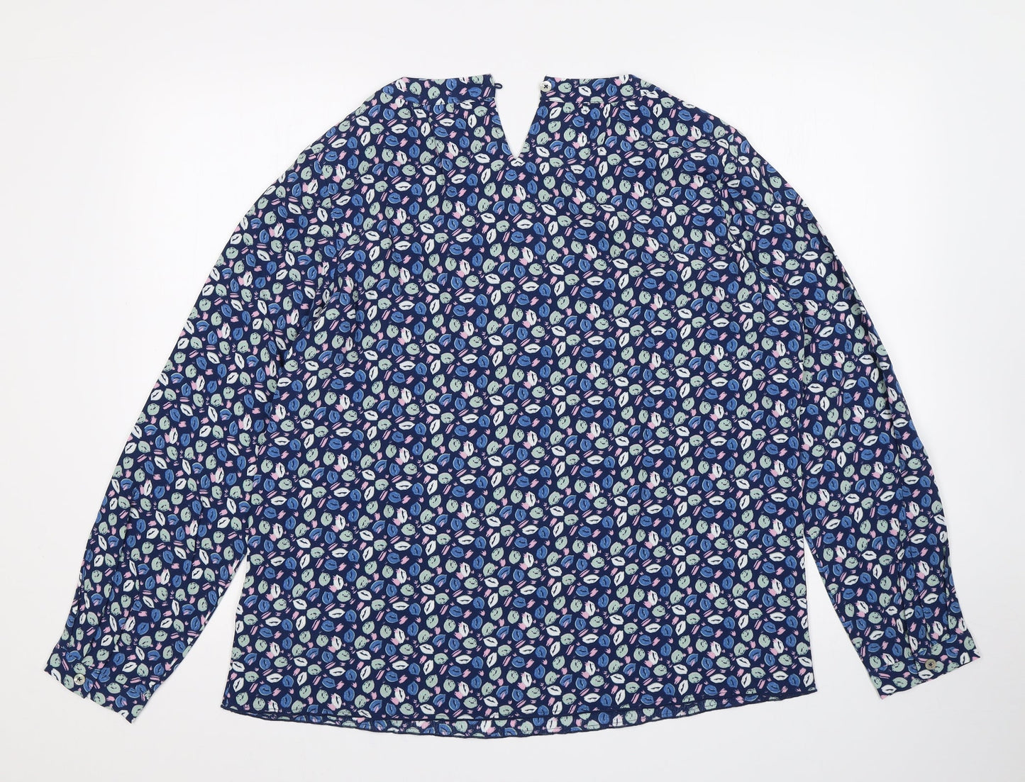 Lieblingsstuck Womens Multicoloured Floral  Basic Blouse Size 10