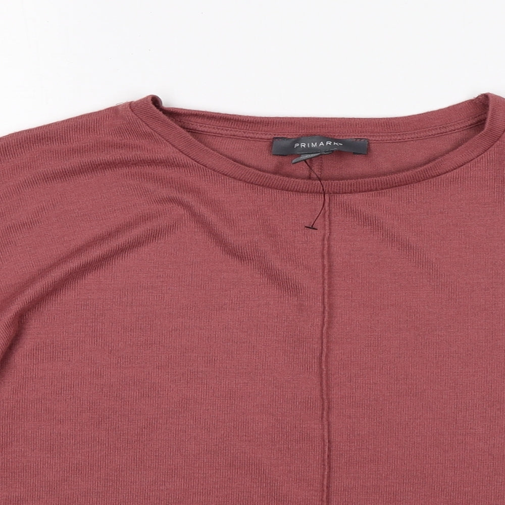 Primark Womens Pink   Pullover Jumper Size XS