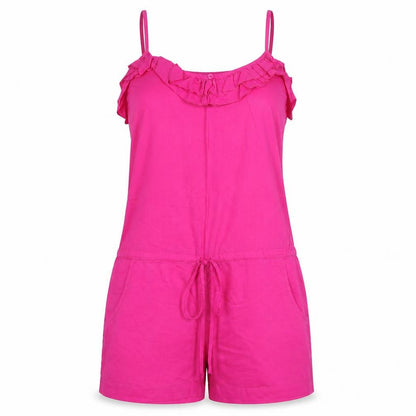 Womens UK Size S F&F One-Piece Pink Playsuit