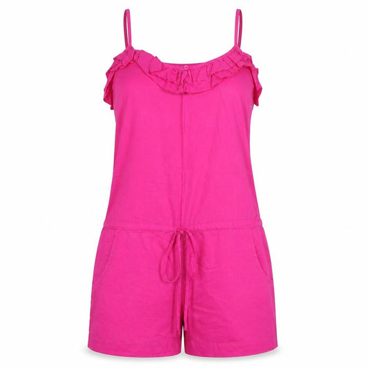 Womens UK Size S F&F One-Piece Pink Playsuit