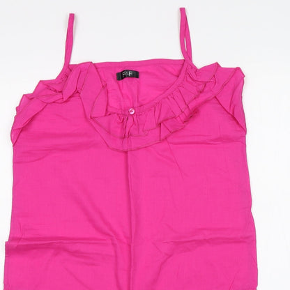 F&F Womens Pink   Playsuit One-Piece Size S