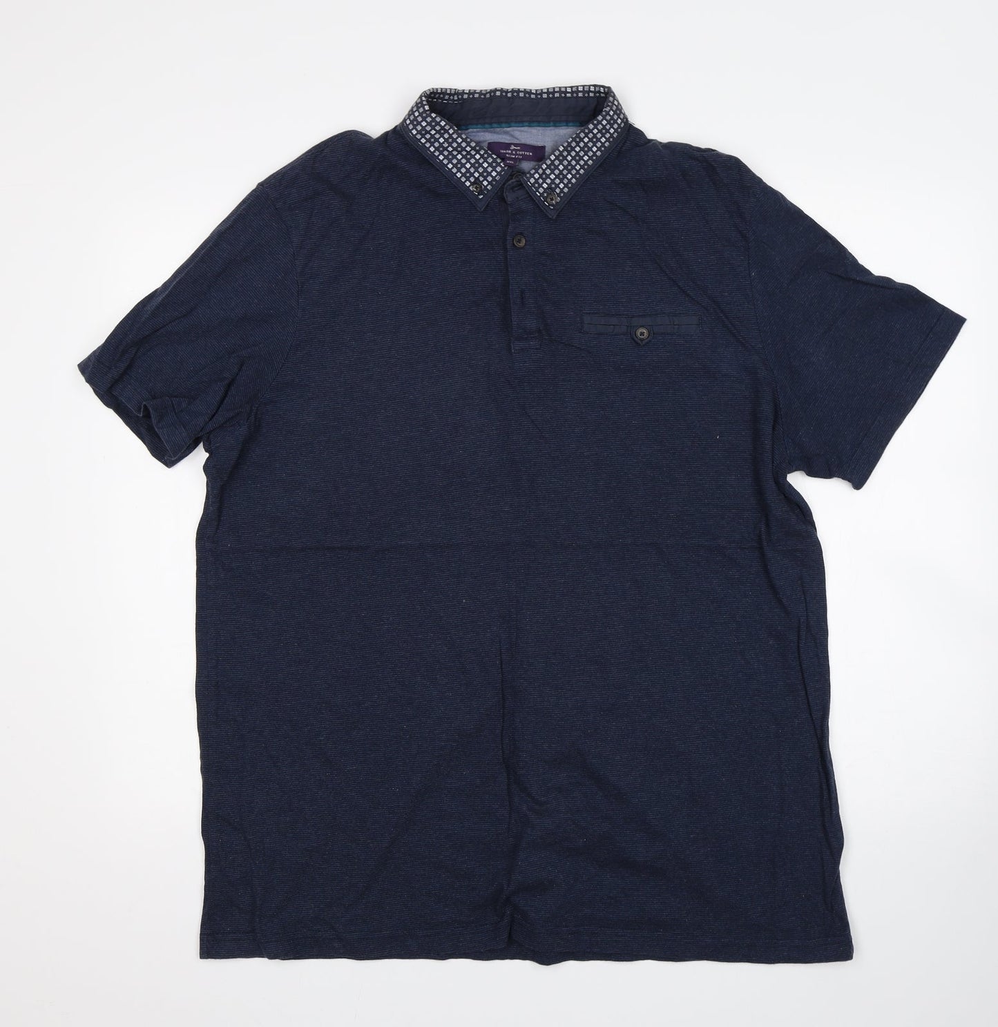 George Mens Blue    Polo Size 2XL