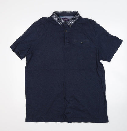 George Mens Blue    Polo Size 2XL