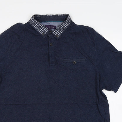 George Mens Blue    Polo Size 2XL