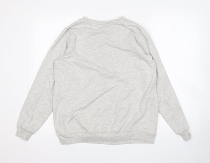 Womens UK Size 8 ASOS Grey Pullover Sweatshirt