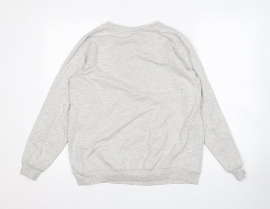 Womens UK Size 8 ASOS Grey Pullover Sweatshirt