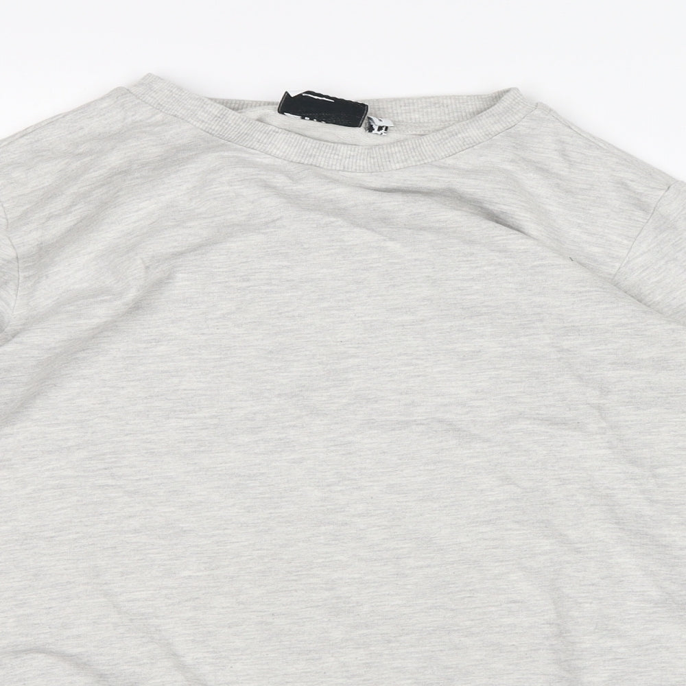 Womens UK Size 8 ASOS Grey Pullover Sweatshirt