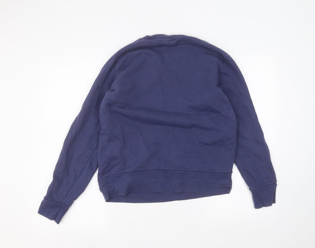 Womens UK Size M H&M Blue Pullover Jumper