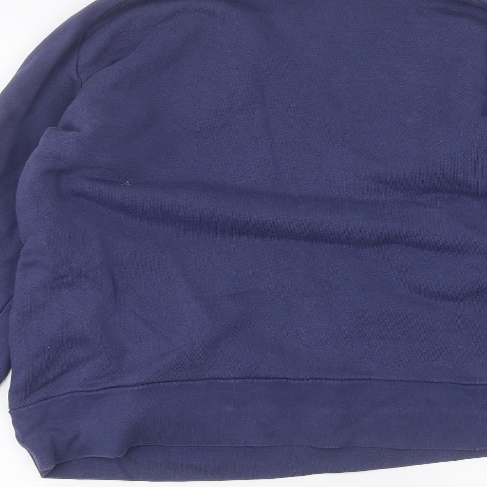 Womens UK Size M H&M Blue Pullover Jumper