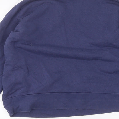 Womens UK Size M H&M Blue Pullover Jumper