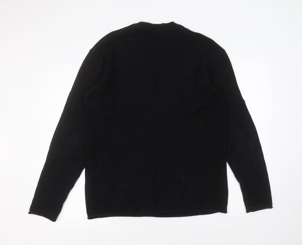 Womens UK Size S H&M Black Pullover Jumper