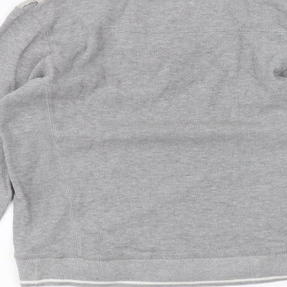 Lee Cooper Mens Grey   Pullover Jumper Size S