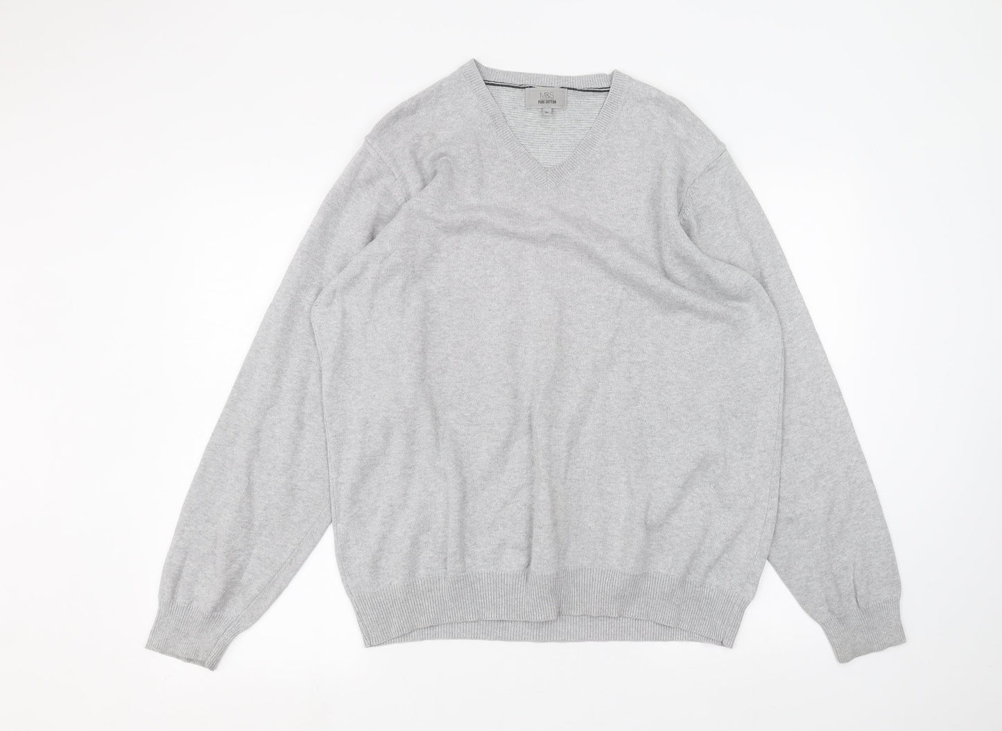 Marks and Spencer Mens Grey   Pullover Jumper Size XL