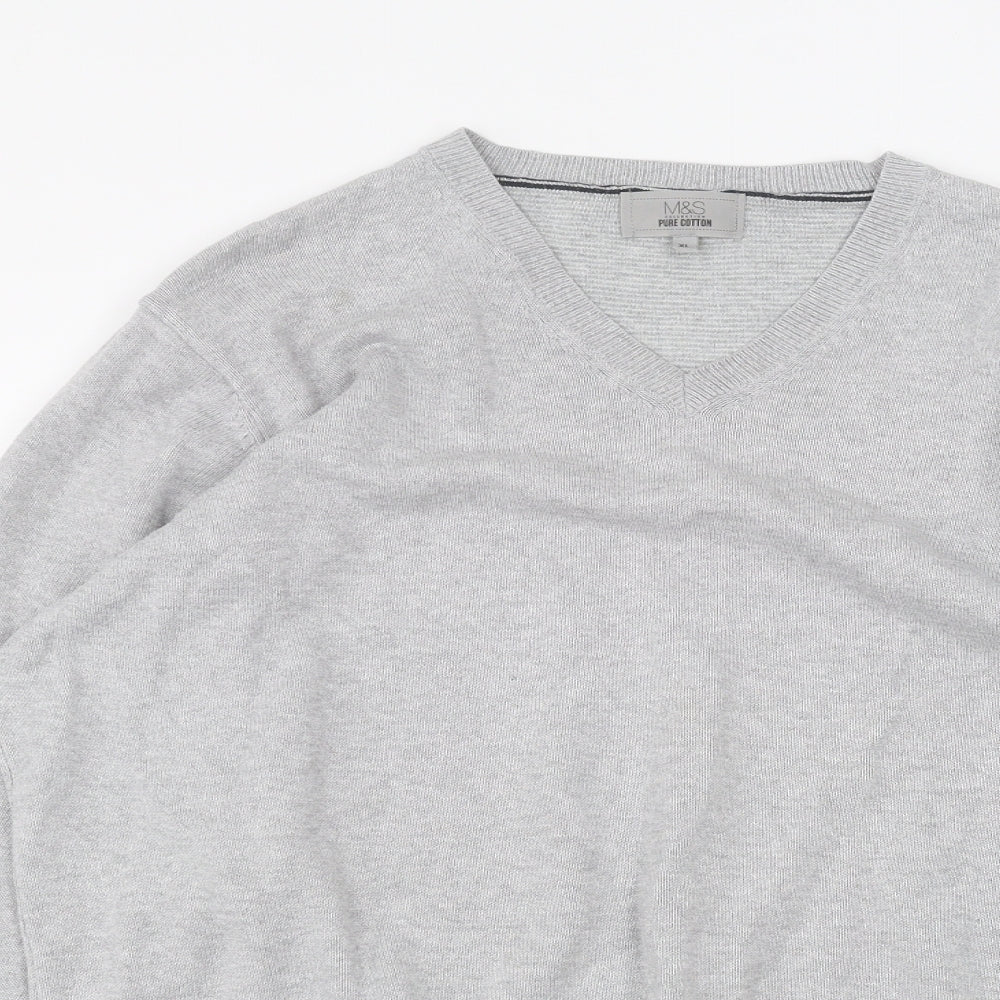 Marks and Spencer Mens Grey   Pullover Jumper Size XL