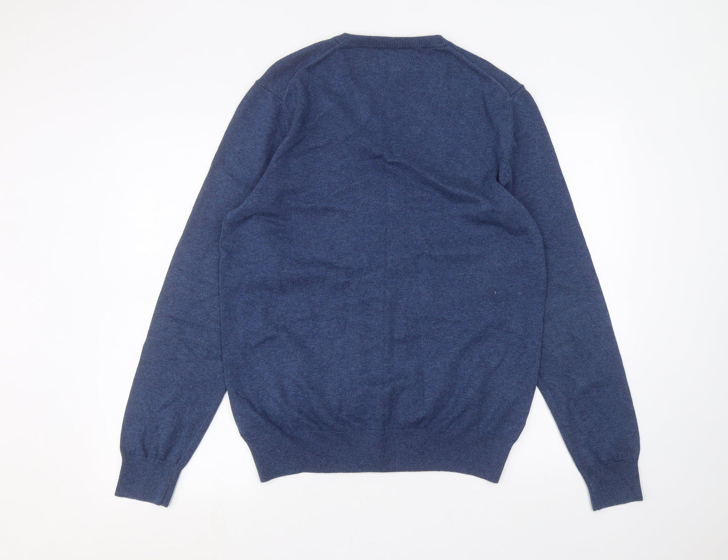 Marks and Spencer Mens Blue   Pullover Jumper Size L