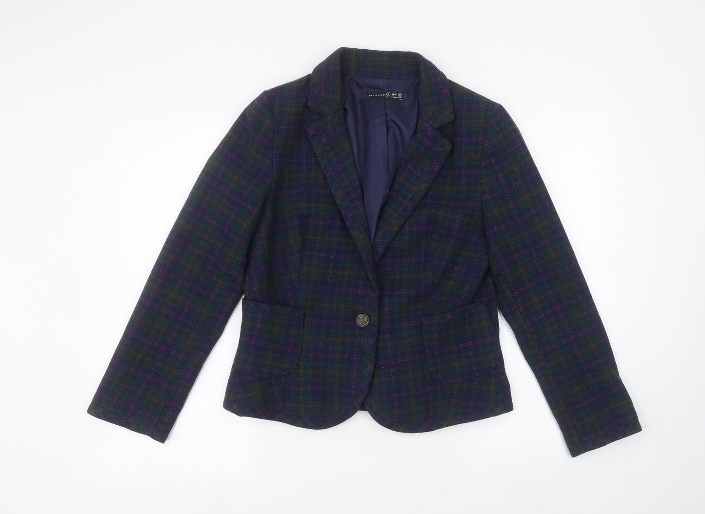 Womens UK Size 12 Atmosphere Blue Jacket