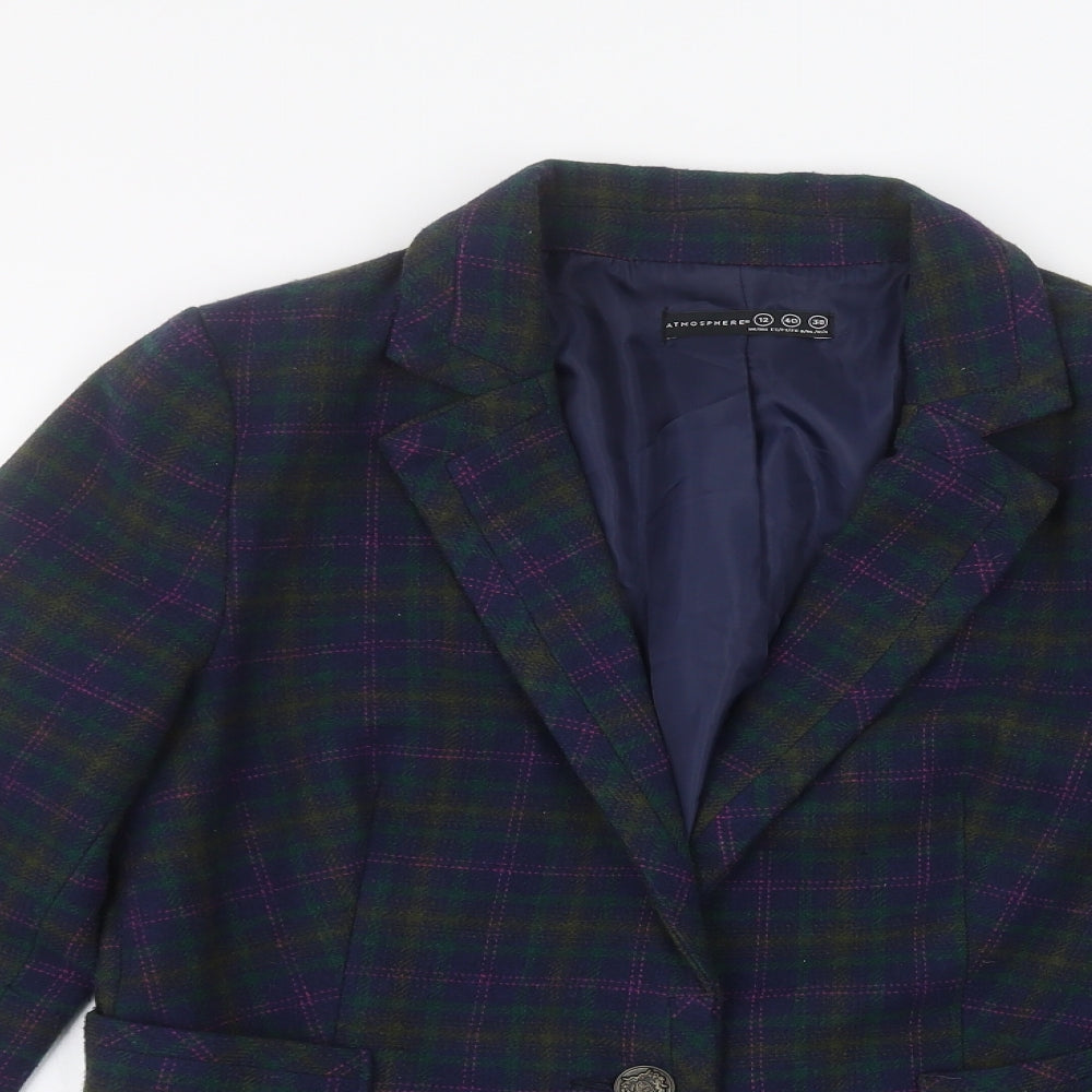 Womens UK Size 12 Atmosphere Blue Jacket