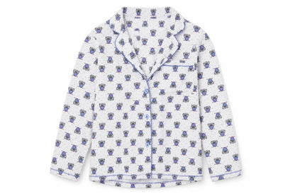 Womens UK Size S planet White Basic Button-Up