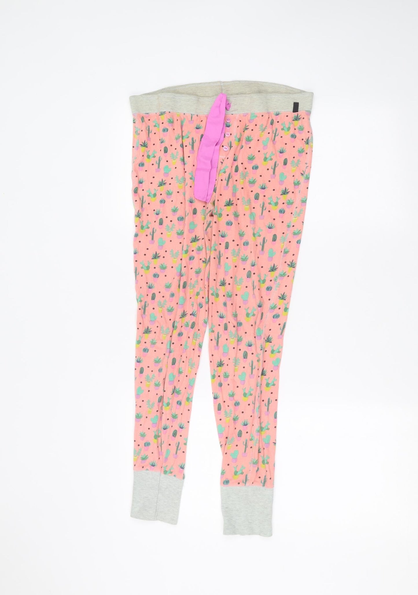 Womens UK Size M Primark Regular Fit  Pink Trousers